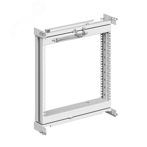 Рама поворотная частичная, центрированная 12U для 19 оборудования для корпусов CQE & CQE N, ВхШ 800х600 мм - фото 2