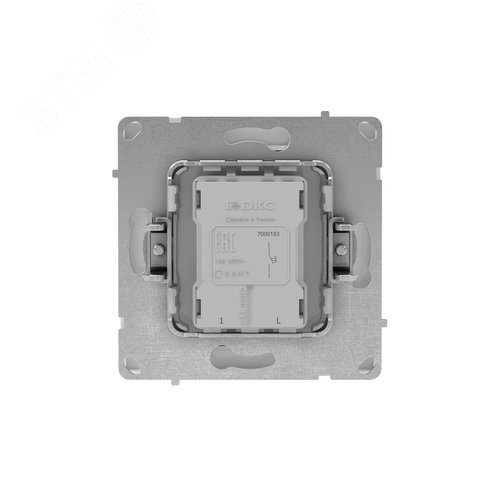 Кнопка одноклавишная, KANT, белая магнолия - фото 3