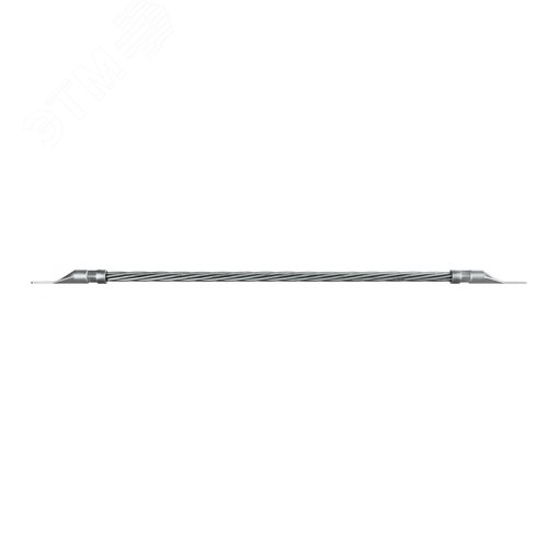 Заземляющий проводник, 750 мм, алюминий 50 мм2, М10 - фото 3