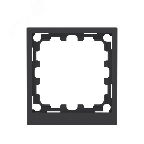 Изображение товара Рамка на 1 пост, KANT, черный уголь (шт)