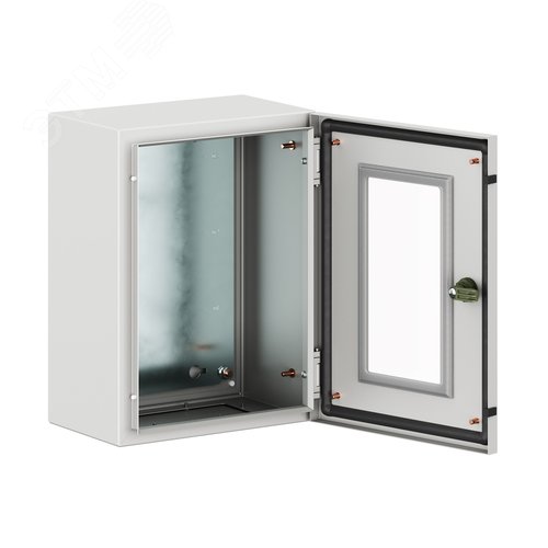 Корпус навесной уличный ST Outdoor с М/П с прозрачной дверью ВxШxГ 400x300x200 мм, IP66 - фото 2