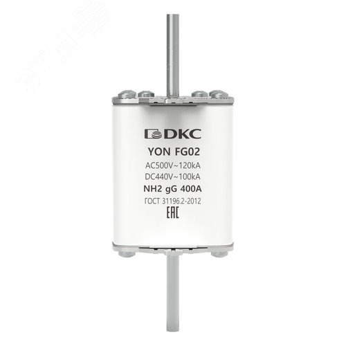 Предохранитель YON ножевого типа FG2 с одинарной индикацией 400А - фото 2