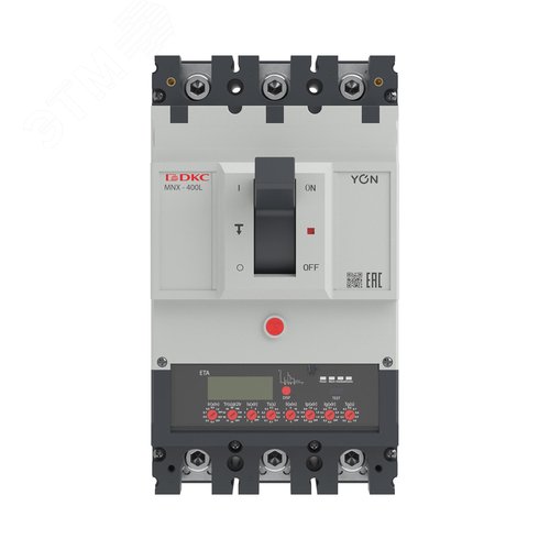 Выключатель автоматический YON pro MNX400L 3P 400 A 70 kA при AC415V расцепитель ETA - фото 2