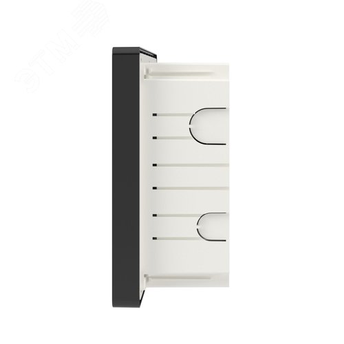 Щиток 12 мод встраиваемый Фрейм (FRAME), черный, с тонированной дверцей, с 2 шинами PEN на 6 и 8 отв. - фото 4