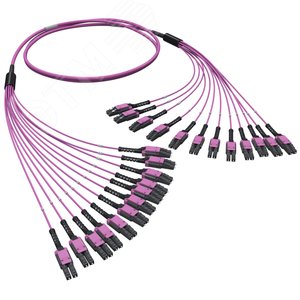 Изображение товара Сборка оптическая разветвительная 24ОВ 50/125 OM4. 12хLC Dupleх Uniboot/12хLC Dupleх Uniboot. 10м (шт)