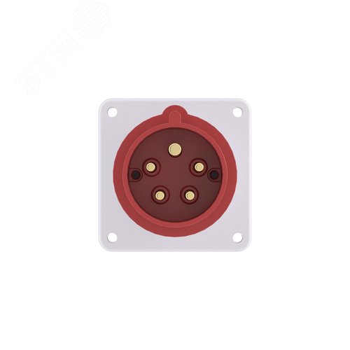 Вилка скрытой установки IP44 32A 3P+E+N 400В - фото 3