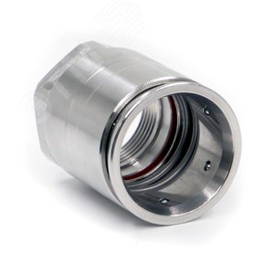 Муфта труба-коробка д.32мм, IP66/IP67, М32х1,5, внутренняя резьба, нержавеющая сталь AISI 303 - фото 3