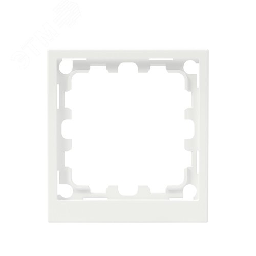 Рамка 1 пост IP44, KANT, белая магнолия - фото 1