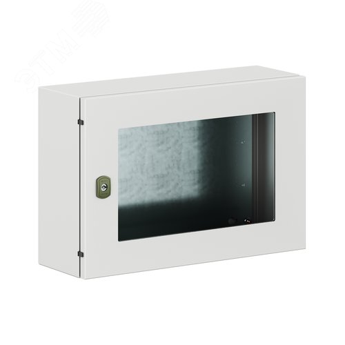 Корпус навесной уличный ST Outdoor с М/П с прозрачной дверью ВxШxГ 400x600x200 мм, IP66 - фото 1