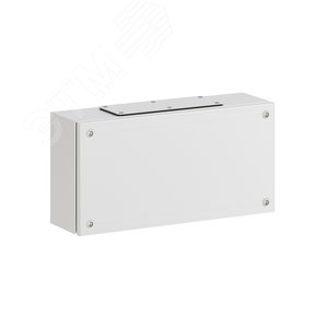 Изображение товара Корпус клеммный металлический SDE ВхШхГ 400x200x120 мм с фланцами (шт)