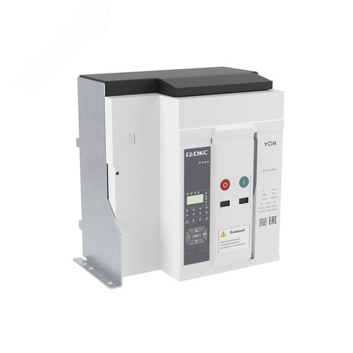 Воздушный автоматический выключатель YON pro ANX06N 4P 630 А 66 кА, типоразмер S, расцепитель ETA, стационарный, горизонтальное/вертикальное подключение, управление 220 В AC - фото 1