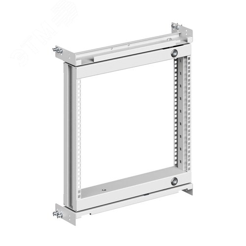 Рама поворотная частичная, центрированная 6U для 19 оборудования для корпусов CQE & CQE N, ВхШ 400х600 мм - фото 1