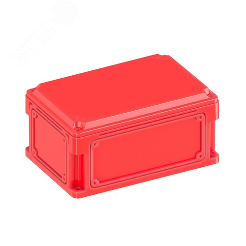 Корпус RAM box без МП 300х200х146 мм, с фланцами, непрозрачная крышка  высотой 21 мм, IP66/IP67, RAL3020 - фото 1