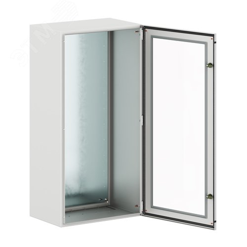 Корпус навесной уличный ST Outdoor с М/П с прозрачной дверью ВxШxГ 1200x600x400 мм, IP66 - фото 2