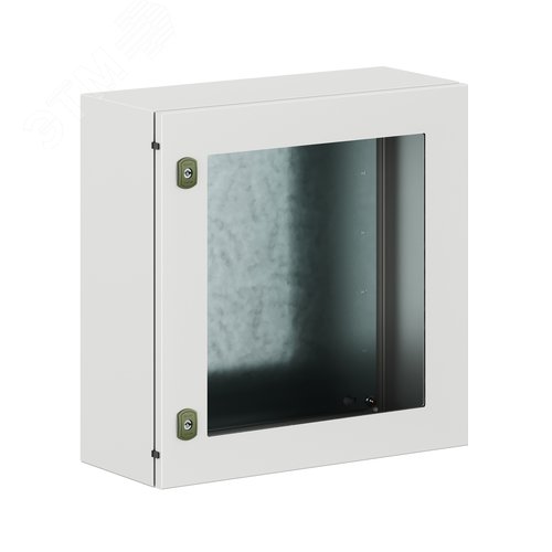 Корпус навесной уличный ST Outdoor с М/П с прозрачной дверью ВxШxГ 600x600x250 мм, IP66 - фото 1