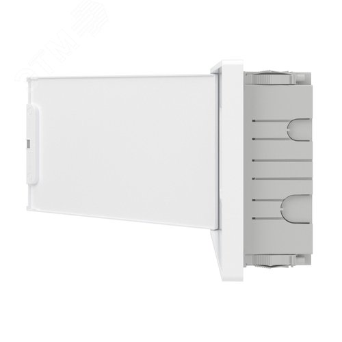 Щиток 18 мод встраиваемый для полых стен Фрейм (FRAME), белый, с белой дверцей, с 2 шинами PEN на 8 и 10 отв. - фото 5