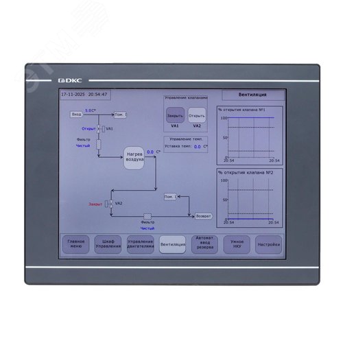 Панель операторская промышленная, диагональ 15, дисплей TFT 64K цветов, разрешение 1024х768 px, порты: 2 COM, 1 Micro USB, 1 USB, 1 Ethernet - фото 2