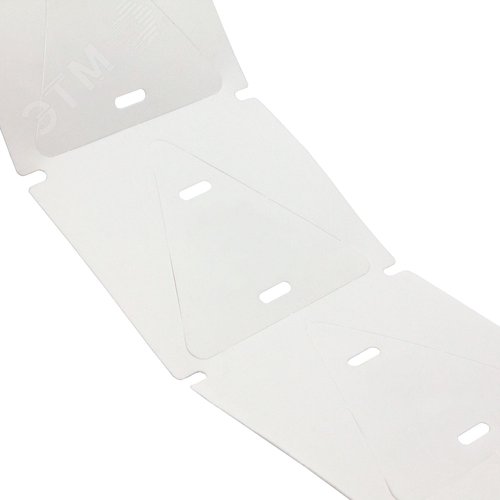 Бирки Универсальные, У-136 для маркировки контрольного кабеля, DKC-U-136, треугольник 60х60мм, в рулоне 1000шт. - фото 1