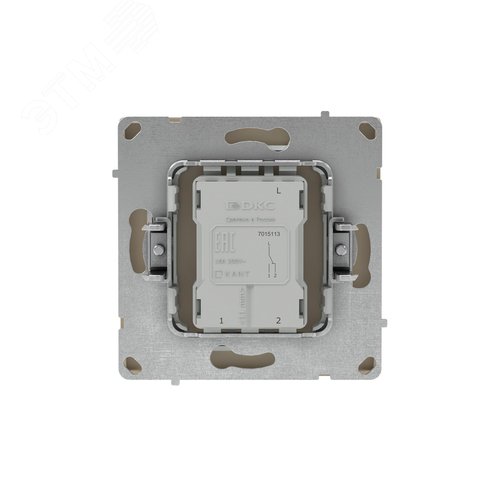 Переключатель одноклавишный, KANT, ванильный марципан - фото 3