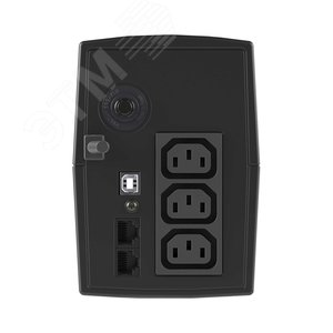 Источник бесперебойного питания line-interactive, Info LCD 800 ВА/480 Вт, 1/1, 3xIEC C13, USB + RJ45, LCD, 1x8Aч - фото 2
