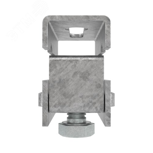 Скоба-держатель полосы с болтом - фото 3