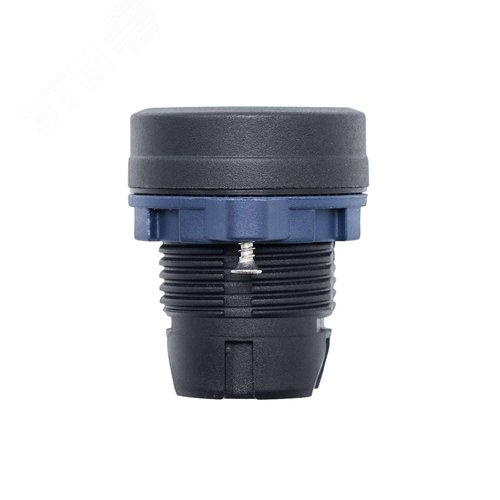 Головка кнопки плоская прозрачная без фиксации, зеленая - фото 3