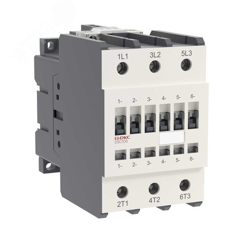 Изображение товара Магнитный контактор YON DSC105 105A 55кВт AC3 3P кат.380В AC (шт)
