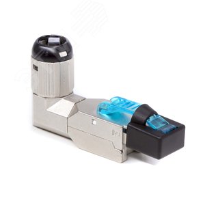 Коннектор полевого монтажа (Tool Less) 8P8C CAT 6A экранированный - фото 2