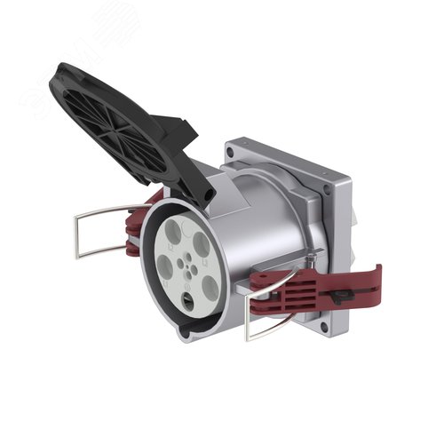 Розетка панельная PSS IP67 160A 3P+E+N 690В - фото 1