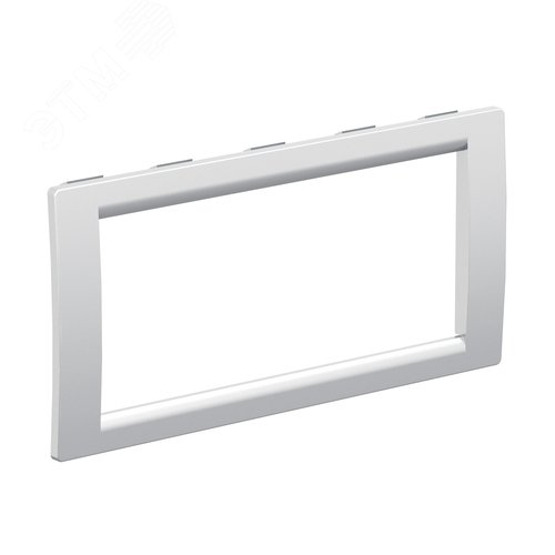 Изображение товара Рамка 4 модуля универсальная серый металлик (шт)