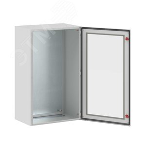 Щит с монтажной панелью ЩМП 1000x600x400мм  серия ST c прозрачной дверью - фото 2