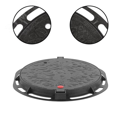 Люк ВЧШГ тип B125 по ГОСТ 3634-2019 запорное устройство - фото 3