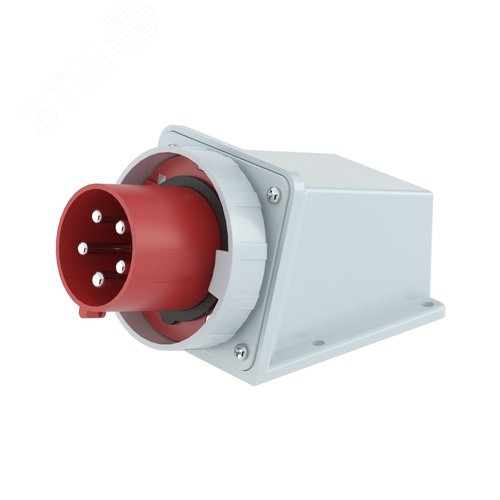 Вилка настенная IP67 125А 3P+E+N 400В - фото 1