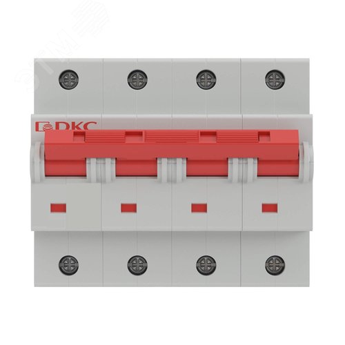 Выключатель автоматический модульный YON MD125 3P+N 100А C 20kA - фото 2