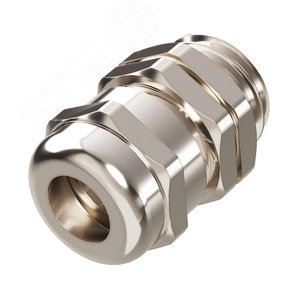 Изображение товара Ввод кабельный М12 латунный наружный диаметр кабеля 3-7 мм (шт)