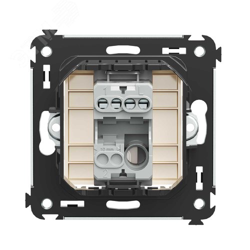 Avanti Выключатель одноклавишный, в стену, Ванильная дымка - фото 3