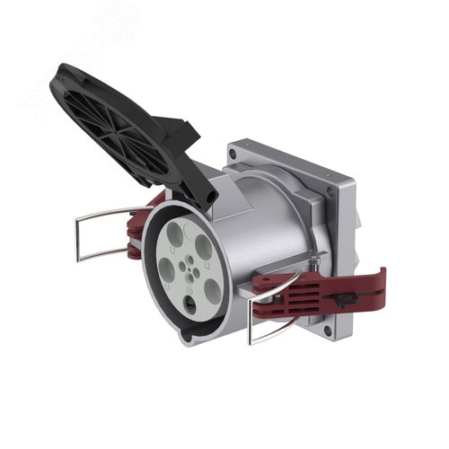 Розетка панельная PSS IP67 250A 3P+E+N 690В - фото 1