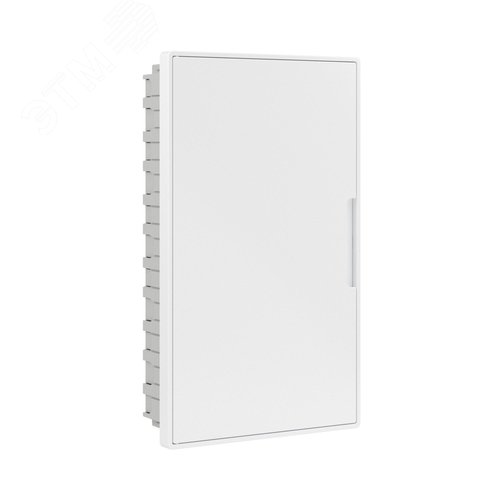 Щиток 36 мод встраиваемый для полых стен Фрейм (FRAME), белый, с белой дверцей, с 4 шинами PEN (2шт на 8 отв. и 2шт на 10отв.) - фото 1