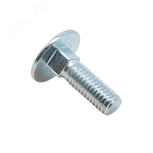 Винт М6х20 гладкая головка квадратный подголовник - фото 1