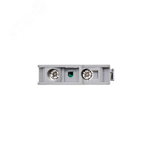 Контактный блок с клеммными зажимами под винт со светодиодом на 9-24В, зеленый - фото 4