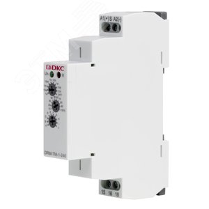 Реле времени многофункциональное, конфигурация контакта 1CO, AC/DC 12-240 В - фото 2