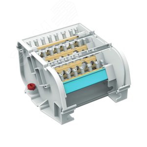 Изображение товара Блок распределительный на DIN-рейку 4 полюса 160А 5х7мм 1х8мм 1х9мм 1х12мм (шт)