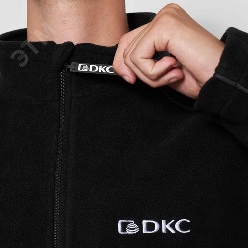 Куртка флисовая черная, размер S - фото 5