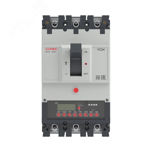 Выключатель автоматический YON pro MNX400H 3P 400 A 150 kA при AC415V расцепитель ETE - фото 2