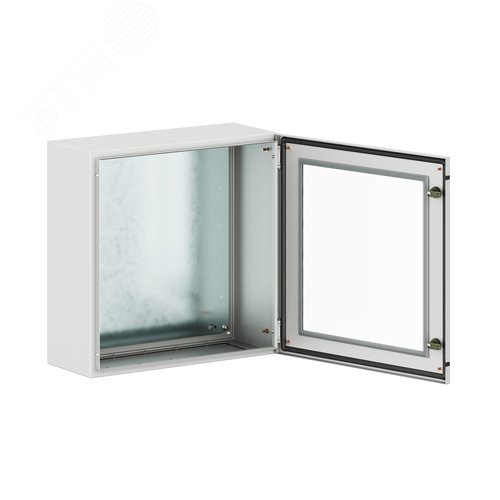 Корпус навесной уличный ST Outdoor с М/П с прозрачной дверью ВxШxГ 600x600x250 мм, IP66 - фото 2