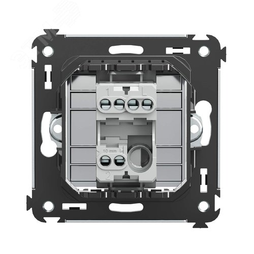 Avanti Переключатель одноклавишный в стену  Закаленная сталь - фото 3