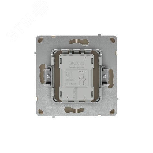 Кнопка двухклавишная, KANT, ванильный марципан - фото 3