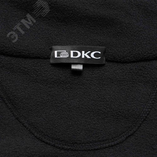 Куртка флисовая черная, размер XL - фото 9