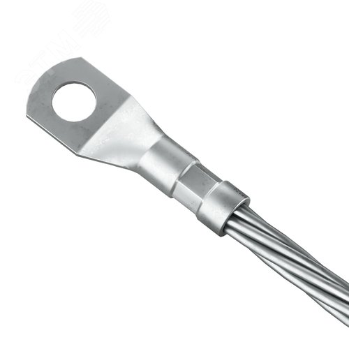 Заземляющий проводник, 750 мм, алюминий 50 мм2, М10 - фото 2