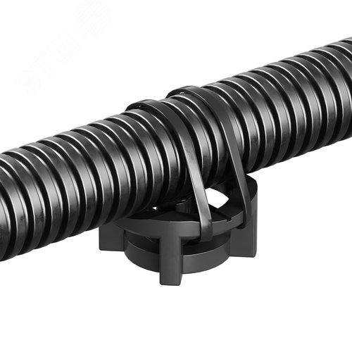 Площадка под стяжку для монтажного пистолета д.17 мм, полиамид, цвет черный - фото 3